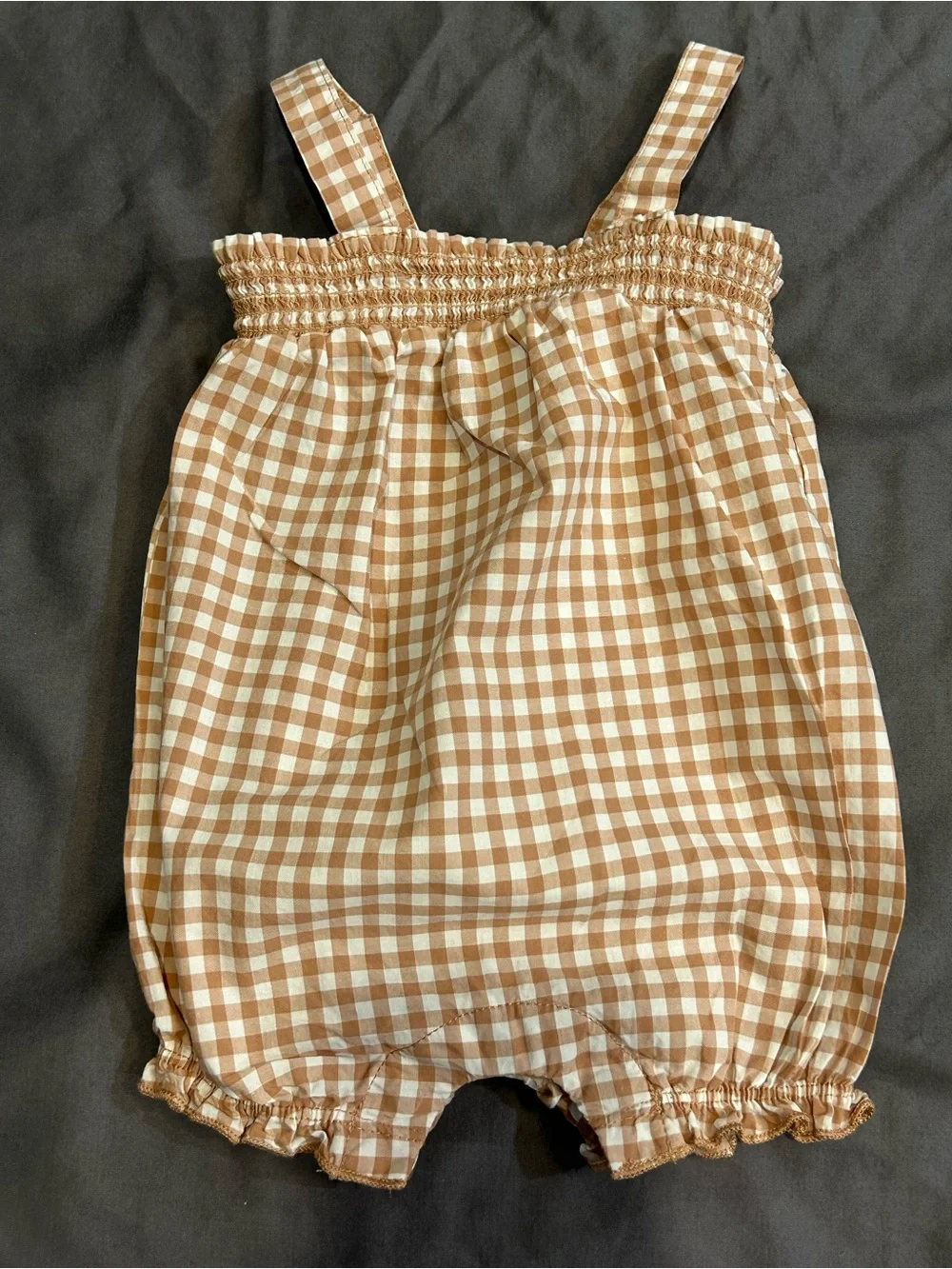 Set of Three Carter’s Baby Girl Rompers in size 3 mos